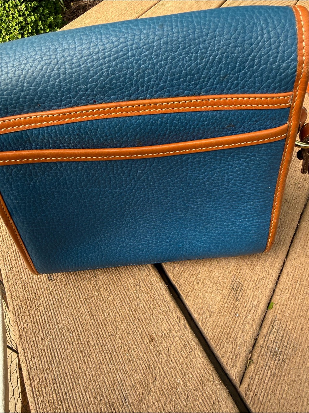 Dooney & Bourke Essex Collection Crossbody Bag In French Blue - Picture 9 of 16